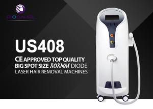 China Permanent Painless Diode Laser Hair Removal Machine 56x40x108cm 10Hz Frequency factory