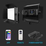 Yidoblo RGB LED Portable Light 12000lm 95ra Video Filming Lights