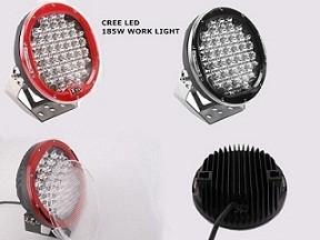 China 185watt 9 Inch Heavy Duty Truck Auto Work Light factory