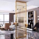 304 201 Stainless Steel Room Divider Decorative Partition Laser Cutting