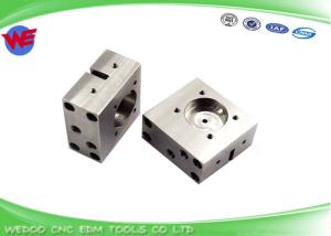 China A290-8111-X751 Stainless Steel Fanuc Wire EDM Wear Parts 55x51x26T Guide Block factory