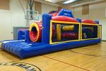Commercial Giant Inflatable Obstacle Courses Bouncer Races Sport Game Sales
