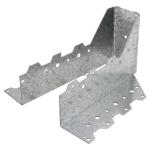 White Wood Connector Angle Joist Hanger Parts Heavy Duty Metal Bracket for