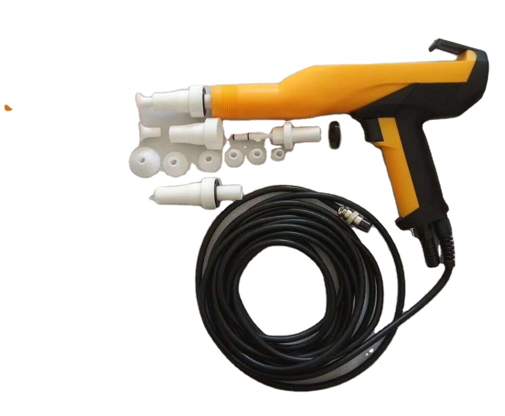 54*56*75 Size Portable Manual Powder Coating Spraying Machine for Steel Substrates