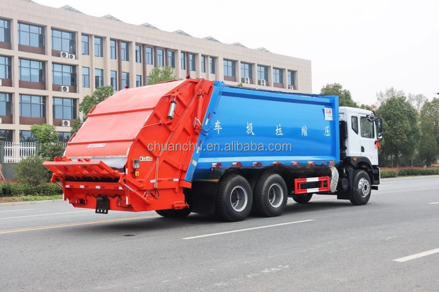 Africa 6*4 16CBM 18/20m3 Garbage Compactor Truck Waste Collection Truck with and Euro 3 4 5 6 Emission Standard