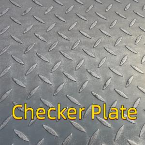 China Checker Chequered Plate CHKPL-10x 1219 x 2438 (mm) Thickness10mm Material Grade ASTM A36 factory