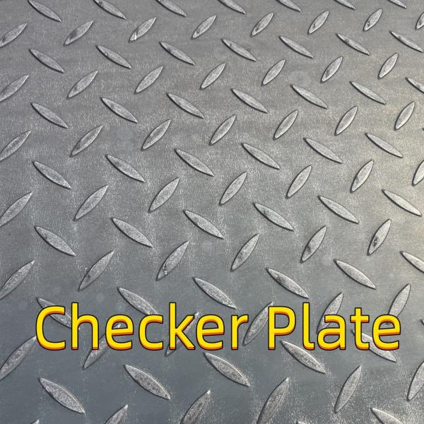 Checker Chequered Plate CHKPL-10x 1219 x 2438 (mm) Thickness10mm Material Grade