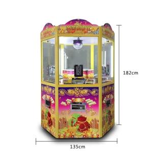 China Pushing Coin Redemption Machine Arcade Penny Pusher For Carnival Coin Pushing Fun factory