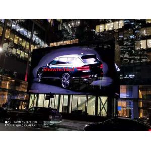 China Max Power Consumption 100W/m2 Mesh LED Display with 140° H /140° V Viewing Angle on sale China Max Power Consumption 100W/m2 Mesh LED Display with 140° H /140° V Viewing Angle on sale