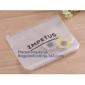 Wholesale Waterproof Transparent Zipper Slider Eva Cosmetic Bag,Custom Logo