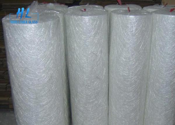 Acid Resistance White E Glass Fiberglass Chopped Strand Mat With Silane Based