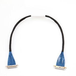 Custom 30-Pin DF81D Micro Coaxial Cable, 0.4mm Pitch, EMI Shielded