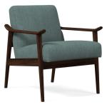 OEM Yes Nordic Style Solid Oak Wood Frame Modern Sofa Leisure Chair for Living