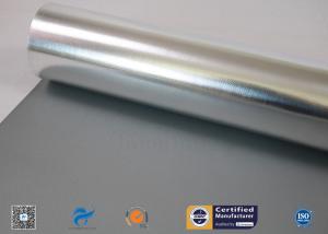 China Fire Protection Aluminum Coated Fiberglass Heat Resistant Fabric factory
