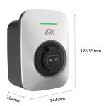 Home Use Smart Wallbox Ac Ev Charging Station 7kw 7.2kw 32A Type 2 Wall Mounted