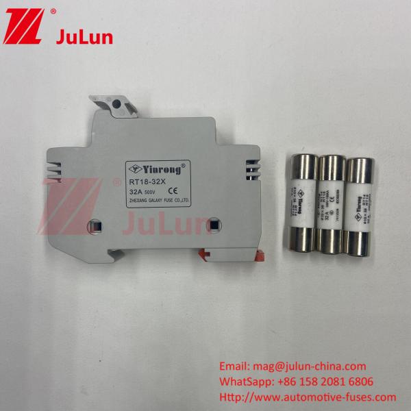 TUV CE 10*38mm DC 1000V Solar PV Fuse Fusible 20A With LED Fuse Holder