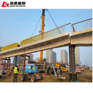 China Heavy Steel Truss Bridge Building Long Span Pedestrian Bridge Customized factory