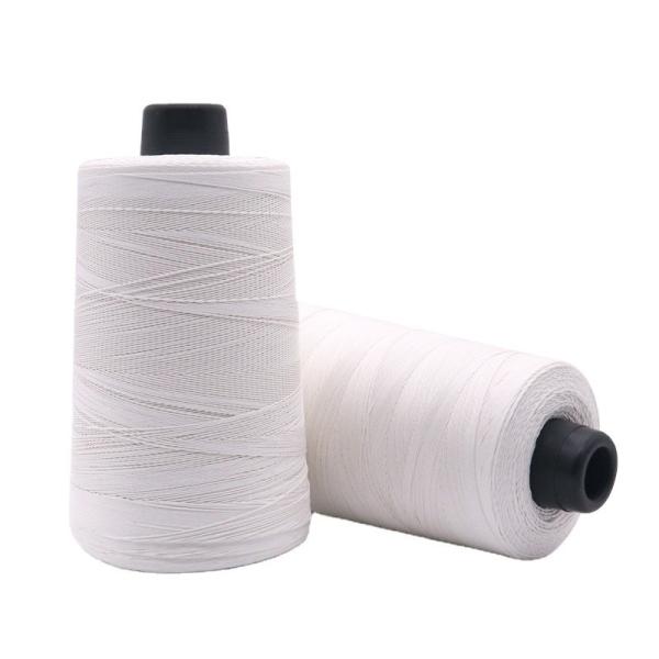 High Tensile 100% Cotton Polyester for Glazed Bag Closing Sewing 20/3 Kite