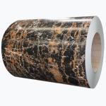 Sgcc Galvanized Steel Coil Color Coating / Marble Color / Wood / Flower Design