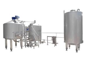 China 8HL Small Beer Brewery Equipment / Electric Brewery Semi Automatic Control factory