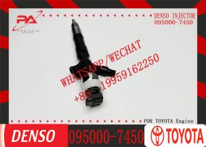 China Common Rail Fuel Injector 095000-7450 095000-7451 095000-7452 23670-39225 for TOYO-TA 1KD-FTV Euro 4 factory