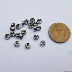 China Chrome Steel Deep Groove Ball Bearing , Miniature Skateboard Wheel Bearings factory