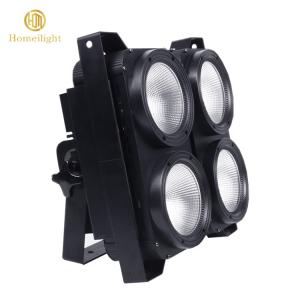 China 4x100W Warm White Par Lights for Show 4 Eyes 4*100W DMX512 COB Audience Blinder Light factory