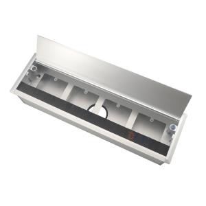 China 500mm Length Soft Closed Computer Desk Grommet Retractable Cable Management factory