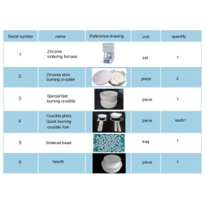 Yucera F10 Fast Sintering Furnace Dental Ceramic Sintering Fiber Chamber