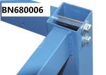 Heavy Duty Height Adjustable Production Workbench Blue Color 72” Wide and 30”
