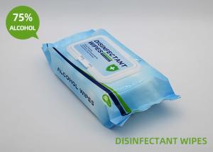 China White Alcohol Hand Sanitizer Typical 75 Alcohol Wipes For Diabetics Portable 60 Pack factory