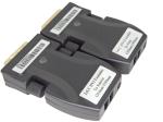 Miniature DVI Gear extender over dual fiber optical cable