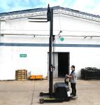Small Electric Reach Truck Forklift 6m Lift Height With Double Scissor