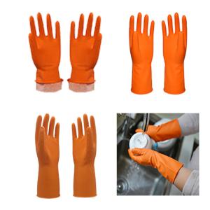 China Latex Dishwashing M35g Household Cleaning Gloves factory