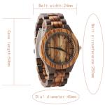 Personalized Wooden Wrist Watch Wrist Wood Watches Custom Design