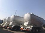 3 Axle Used Cargo Trailers V Tanker Shape With 40m3 Tanker Capacity