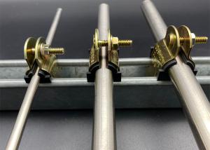 China Metal Galvanized 1/2'' Insulated Pipe Fitting Cushion Clamp factory