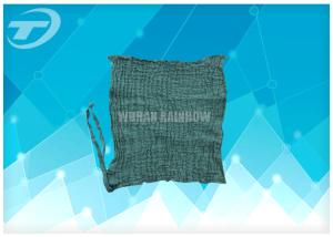 China 4x4 Non Sterile Medical Gauze For Wound Care Green Color High Absorbency factory