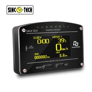 China Sinco Tech Do922 Multimeter Auto Water Temperature Race Car Dashboard Display Monitor factory