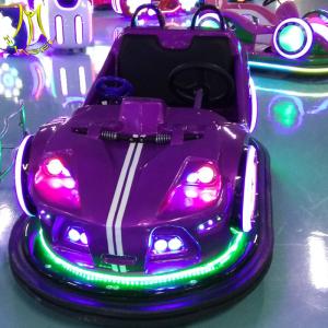 China Hansel kids kiddie ride amusement games bumper electric car for kids mall play center factory