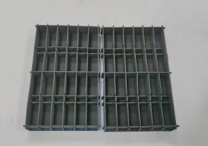 China Plastic Turnover Box PP Corrugated Sheet Hollow Board Spacer Blade Clamp Crate factory