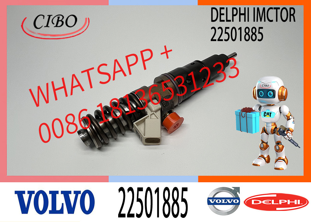 Diesel Injector 22501885 BEBE1R16001 BEBE1R16101 BEBE1R16201 For Vol-vo Engine D13 D13K FH460 FM420 FM460 FMX460