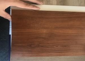 China 1.22m*2.44m 10.6mm Wood Grain Melamine Laminated Boards For Furniture Industry factory