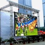 P8 Outdoor Full Color LED Display Density 15625dots/M2 High Refresh RateRecommen
