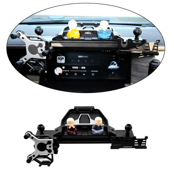 JEEP Wrangler JL Aluminum Alloy Center Console Bracket Mobile Phone Holder for