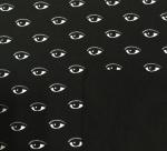 New Printing ! High class 100% cotton Eye Pattern for casual clothing Jacquard