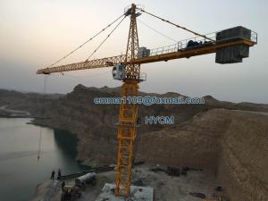 China H3 36 Tower Crane Schneider Electric System Mounted Undercarriage factory