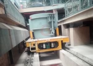 China Wagon On Rails Industrial Transfer Car , High Performance Heavy Material Handling Equipment Four Wheels Rail Cart factory