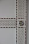 Washing Room Suspended Artistic Ceiling Tiles Smokeproof / Waterproof