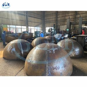 China 3800 * 70 Mm SA516 Hemispherical Tank Heads For Boilers Pressure Vessels factory